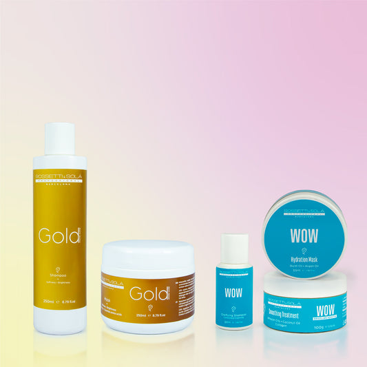 Pack WOW All inclusive - Alisado WOW + Gold Home Care